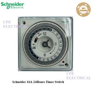 Schneider 24H 16A Time Switch / Timer With Power Reserve CCT15101 100% Authentic product