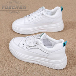 Inner height-increasing womens shoes 2024 new autumn thick-soled muffin small versatile casual muffin small white shoes womens board shoes
