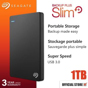 Seagate External Hard Drive USB 3.0 HDD Enclosure Portable  2.5"   slim Original Hard Drive 1TB 2TBSeagate external hard drive 2TB 1TB  Slim External Hard Disk HDD External USB 3.0 Hard Drive