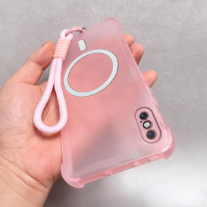 2 in 1 เคสสำหรับ iPhone X S iPhone XR iPhone XS Max เคสศัพท์ เคสนิ่มซิลิโคนกันกระแทก ดีไซน์ใหม่สวยงาม สี่มุมขุ่นกึ่งโปร่งใสพร้อมสายคล้อง BWDTGSBS02