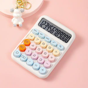 Harga Grosir - Kalkulator dengan Desain yang Elegan / Display Besar Keyboard Dot Mekanik