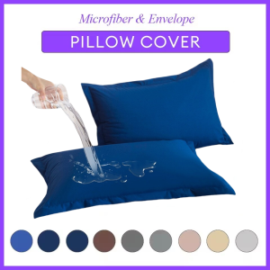 【NEW A 】2 Pieces Sets 51*66cm 51*76cm 51*92cm 48*74cm Waterproof Fabric Pillowcases Pillow Cover Set Twin Queen King Size