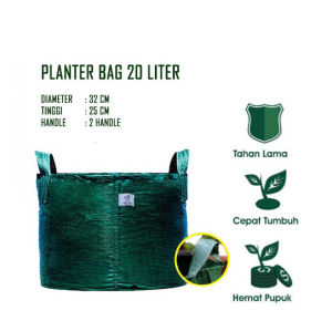 Planter Bag Tanaman Pot Tanaman Kecil Sedang Besar Kuat Tahan Cuaca Planterbag Premium ukuran S M L XL Murah Tanam Buah Mangga Jambu Serbaguna