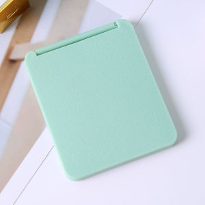 Mini Square Makeup Mirror Portable Double-sided Vanity Mirror Cosmetic Vanity Foldable Pocket Mirror