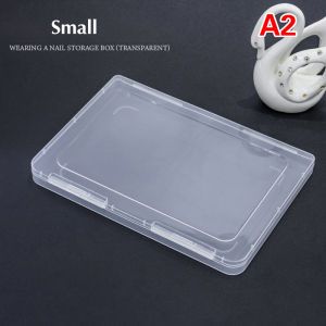 💕 Store opening 💕 1Pcs Press On Nail Packaging Storage Boxes Fake Nail Art Display Board Container