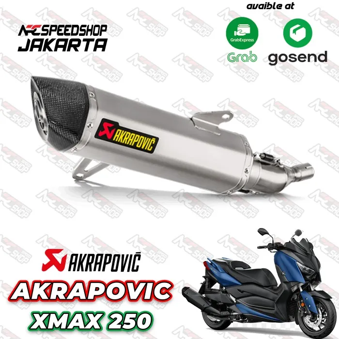 Akrapovic Yamaha X Max 250 2016 Knalpot Akrapovic Xmax 250 Slip On Original Slovenia