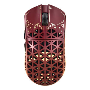 ATTACK SHARK R5 Wireless Gaming Mouse 42K DPI -PAW3950 MAX Sensor -39g Ultra-Lightweight Carbon Fiber Hollowed-Out Design