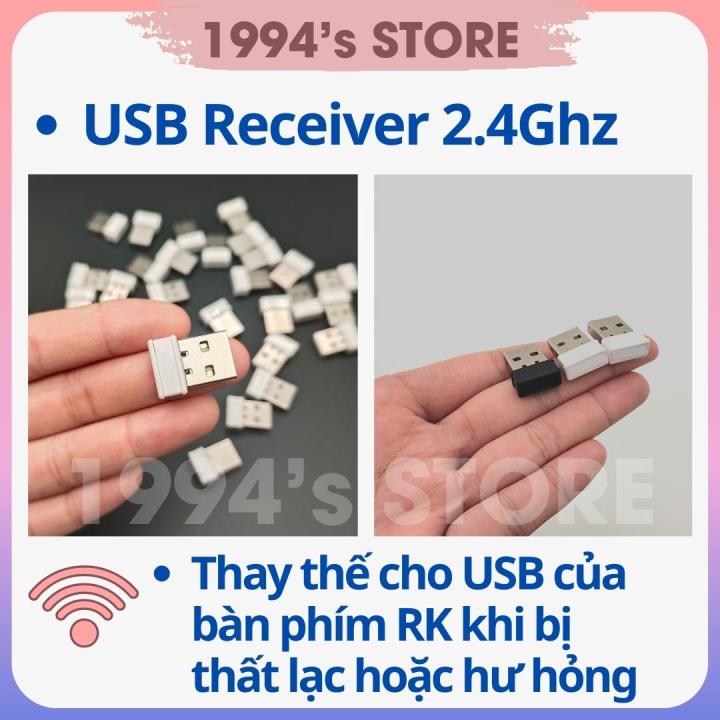 RK Đầu thu USB Receiver 2.4Ghz để thay thế cho USB bàn phím chuột ...