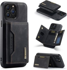 Vintage 2 In 1เคสฝาปิดมีที่ใส่บัตรหลังหนัง Magetic แบบถอดออกได้สำหรับ iPhone 15 Pro Max14 Plus14 Pro Max13 Mini12 Pro Max11 Pro MaxSE 2022Xs สูงสุดXR8บวก7