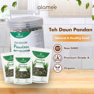 ALAMEE Teh Daun Pandan Kering Leaf Tea Organik