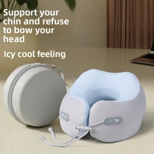 HELUVK Memory Foam U-shaped Pillow Portable Ergonomic Cervical Pillow High Quality Travel Pillow Ultimate Support for Flights
