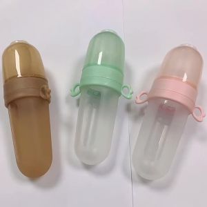 Baby fruit feeder bite bag fruit and vegetable feeding spoon silicone pacifier baby feeding tool