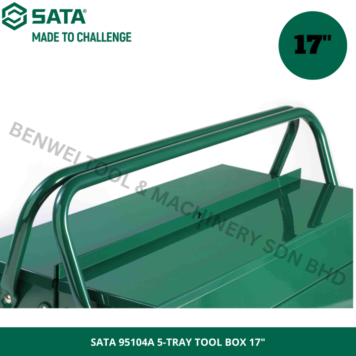 SATA%2095104A%205-TRAY%20TOOL%20BOX%2017"%20/%20METAL%20TOOL%20BOX%20430%20X%20200%20X%20200%20MM%20/%205%20TRAY%20CANTILEVER%20TOOL%20BOX%20-%20Image%207