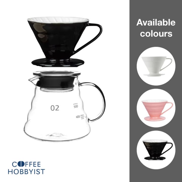 Ceramic V60 Coffee Dripper/ Pourover/ V60 Set Lazada Singapore