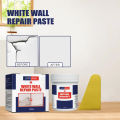 Jaysuing การซ่อมแซมแตกติดผนังครีมซ่อมแซมผนังได้อย่างรวดเร็วครีมซ่อมแซมผนังฉาบซ่อมแซมกันน้ำซ่อมผนังครีมซ่อมแซมผนังครีมซ่อมแซมรูปลอกติดผนังครีมปกปิดการซ่อมแซมแตกซ่อมแซมตัวนำฟิลเลอร์ผนังการซ่อมแซมแตกซ่อมแซมตัวนำเพนท์สีขาวสีขาว (100กรัม). 