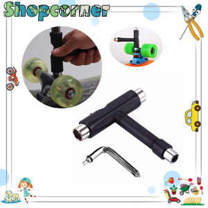 T Tools Skateboard Alat Perakitan Obeng Alat Skateboard Perbaikan Kunci Alat Perbaikan Skateboard T Tools