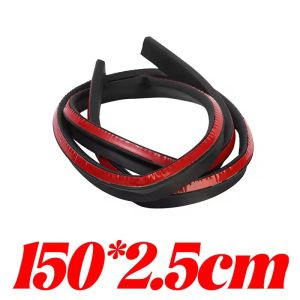 Car Trunk Lid Gap Sealing Strip Rubber Dustproof Soundproof Waterproof Trim Universal Auto Rear Boot Seal Edge Protector