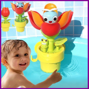 Bathing Flower toy Baby Bath Toy Swimming Toy Water Play Toy Shower Toy Mandi Mainan Bunga 洗澡开花玩具