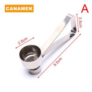 【CANAMEK】 Stainless Steel Egg Cutter Eggshell Topper Shell Opener Kitchen Cooking Tools