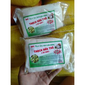 (combo7 ki) THẠCH DỪA THÔ size15ly(15cm) loại 1 kg tặng kèm hương thơm