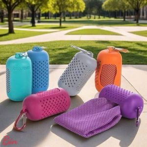 Khăn Lạnh Cooling Towel Làm Mát Nhanh 30x80cm – Khăn Gia Đình Khăn Chống Nóng Mùa Hè