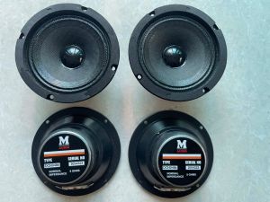 Loa mid - trung 10cm M-audio gân vải từ 60 coil 19 toàn vành 11cm hàng nhập - Loa trung cao cấp - Loa trung kín