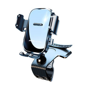 SEAMETAL ที่วางโทรศัพท์หนีบกระจกมองหลังรถยนต์ หมุนได้ 360 องศา ปรับมุมได้ตามต้องการ Car Phone Holder Rearview Mirror fit 3-7 inches for iPhone