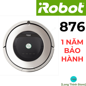Nội Địa Nhật - Robot hút bụi iRobot Roomba 876 (hút bụi siêu mịn lập lịch hoạt động tự động đổ rác cảnh báo đầy bụi)