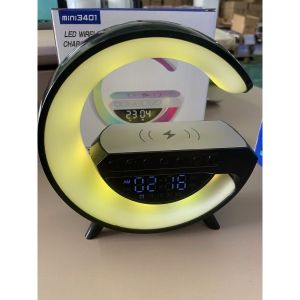 Multifunctional Wireless Bluetooth Clock Charger for Mobile Phone With AP Alarm Clock Wireless Bluetooth Speaker