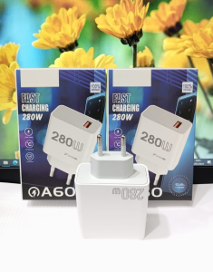 Batok Adapter OPP A60 280W 100% Super VOOC Support Fast Charging