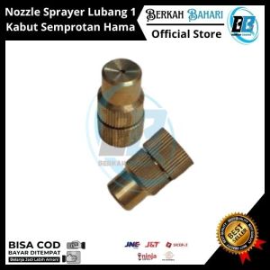 Nozzle Sprayer Lubang 1 Kabut | Spuyer Kabut Embun 1 Lubang Sprayer Manual Elektrik KUNINGAN IMPORT