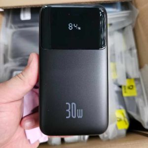 Sạc Dự Phòng Baseus 20.000mah Công Suất 30w Kèm 2 Dây TypeC - Hàng New Trần Nobox Đóng Túi Zipp