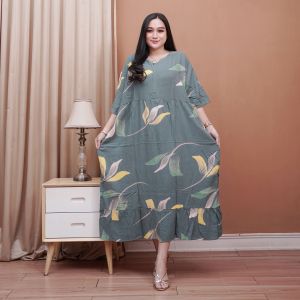 DASTER JUMBO MOTIF LUKIS LD 140 CM BAHAN RAYON SUPER BB 100 KG