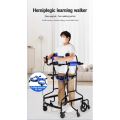 XCFASHION Eight wheel walker rehabilitation equipment stainless steel Adjustable pulley walker. 