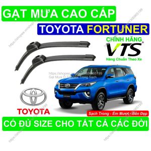 Gạt Mưa Silicon Nano Kính Lái Toyota Fortuner Cặp Gạt Mưa K.ính Lái Toyota Fortuner Có Đủ Size C.ho Các Đời