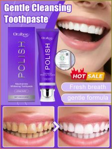【Exclusive🎁】Restore White Teeth Toothpaste Toothbrush Does Not Harm Enamel Fresh Breath Effective Stain Removal Stain Remover Oral Care Cream