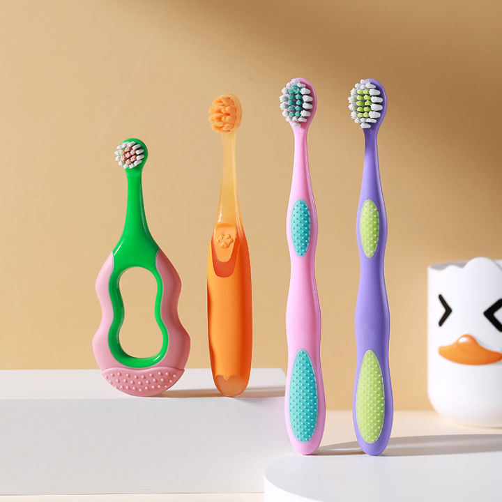 Hs Code Toothbrush HS Stages Protective Antibacterial Kids Toothbrush Soft Bristles for ...