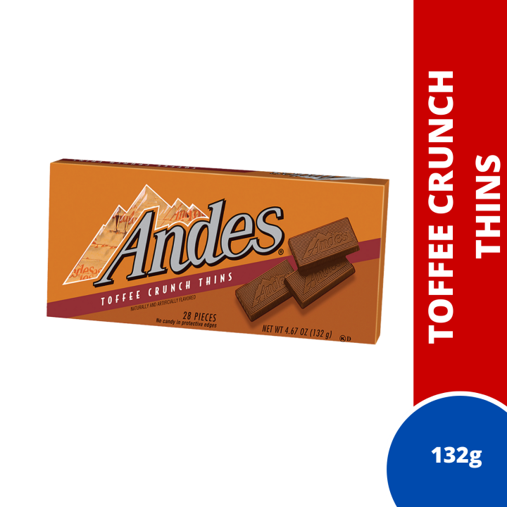 Andes Toffee Crunch Chocolate 132g Exp Jul 2024 Lazada