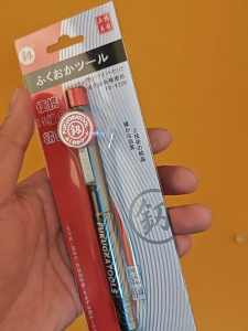 Tuốc nơ vít Mini Túi hình dáng bút với 6 đầu kép bit Bộ dụng cụ sửa chữa Đầu phẳng Đầu chữ thập dụng cụ tuốc nơ vít