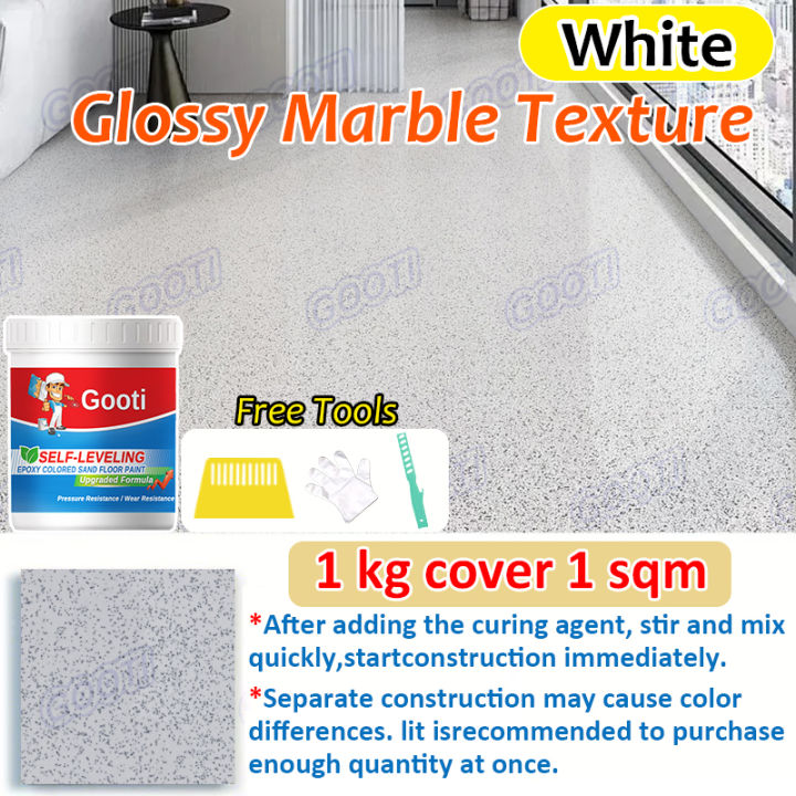 🌟1000G With Tools🌟 10 in 1 Epoxy Colored Sand Self Leveling Floor Paint ...