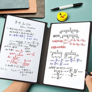MKEB New Trendy Erasing Business School Office Student Weekly Planner Draft Board Message Board Memo Whiteboard A5 Whiteboard Notebook