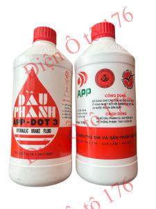Dầu phanh dầu thắng APP-DOT3 dùng cho ô tô