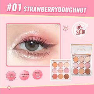 SANIYE Eyeshadow Pink Nude Palette E0949 3 varian