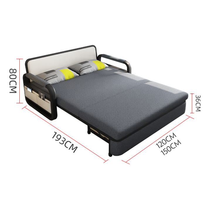 [ Trả góp 0%] Giường Gấp Gọn Thành Ghế Sofa Giường Sofa Gấp Gọn Giường ...