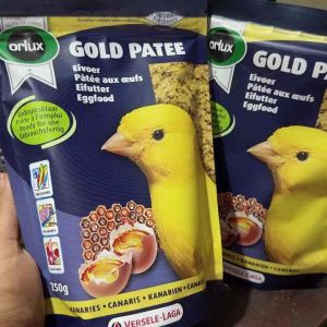 GOLD PATEE EGGFOOD VERSELE LAGA PAKAN TAMBAHAN KENARI FINCH