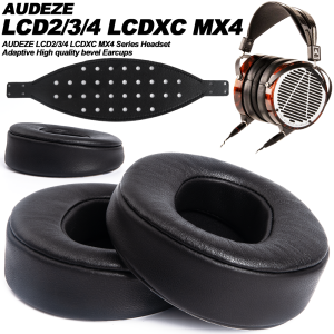 Ear Pads Angled AUDEZE LCD2/LCD3/LCD4 LCDXC MX4 Perforated Sheepskin lambskin dermis headphones Memory Covers Sponge