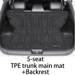 secr For GAC Aion V AY5 MK2 2024~2026 2025 Car TPE WaterProof Trunk Mat Backrest Pad Scratch Prevent Protect Interior Accessories 8N6Y2