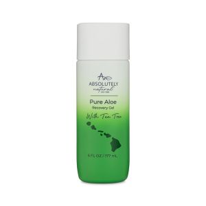 Natural - 100% Pure Aloe Vera Cooling Gel - Lotion for Sunburn Relief & Rashes - Premium Sun Care with Vitamin E Eucalyptus - 6 oz