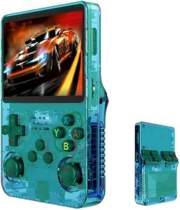 Máy chơi game cầm tay R36s màn hình 3.5 inch–Chơi GBA FC PSP game cổ điển đa hệ–Thiết kế nhỏ gọn