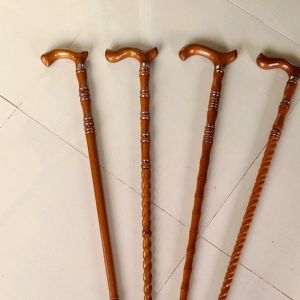 TONGKAT Jalan kayu ulin tongkat bantu buat lansia tongkat kayu ulin /kayu besi panjang 80 cm